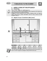 Предварительный просмотр 4 страницы Smeg PLD18 Instruction Manual