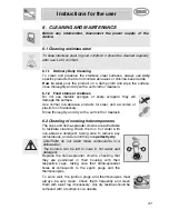 Предварительный просмотр 17 страницы Smeg PLD18 Instruction Manual