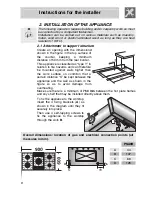 Предварительный просмотр 4 страницы Smeg PLDA21AC Instructions For Installation And Use Manual