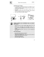 Предварительный просмотр 28 страницы Smeg PLTW620 Instruction Manual