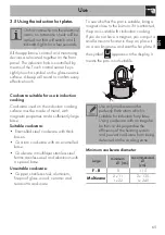 Preview for 17 page of Smeg PM6621WLDR Instructions Manual