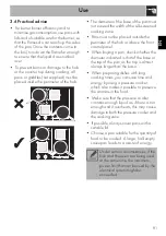 Preview for 29 page of Smeg PM6621WLDR Instructions Manual