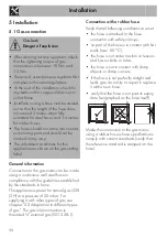 Preview for 38 page of Smeg Portofino CPF92GMA Original Instructions Manual