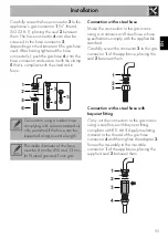 Preview for 39 page of Smeg Portofino CPF92GMA Original Instructions Manual