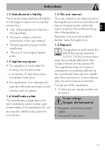 Preview for 7 page of Smeg Portofino CPF92IMA Translation Of The Original Instructions