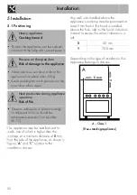 Preview for 42 page of Smeg Portofino CPF92IMA Translation Of The Original Instructions