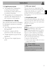 Preview for 7 page of Smeg Portofino CPF9IPBL Manual