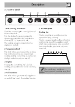 Preview for 11 page of Smeg Portofino CPF9IPBL Manual