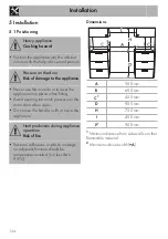 Preview for 56 page of Smeg Portofino CPF9IPBL Manual