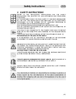 Preview for 4 page of Smeg PS906 Instructions For Installation And Use Manual