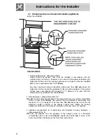 Предварительный просмотр 6 страницы Smeg PTSA605 Instruction Manual