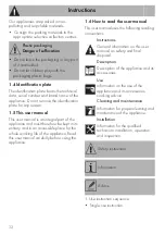 Preview for 6 page of Smeg PV175CND Manual