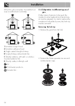 Preview for 22 page of Smeg PV331CN Manual