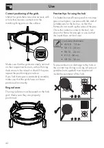 Preview for 12 page of Smeg PV364LCN Instructions Manual