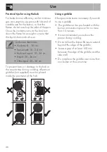 Preview for 14 page of Smeg PV631CNR Instructions Manual