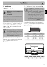 Preview for 17 page of Smeg PV631CNR Instructions Manual