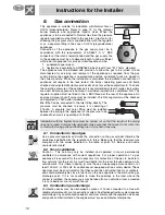 Preview for 10 page of Smeg PVA750A Manual