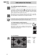 Preview for 18 page of Smeg PVA750A Manual