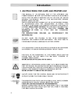 Preview for 2 page of Smeg PVA96 Instructions For Installation And Use Manual