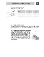 Preview for 11 page of Smeg PVA96 Instructions For Installation And Use Manual