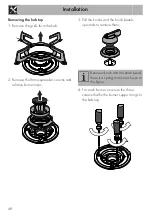 Preview for 20 page of Smeg PVL664CN Manual