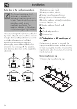 Предварительный просмотр 22 страницы Smeg PX1402AU Manual