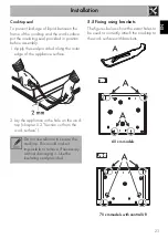 Предварительный просмотр 21 страницы Smeg PX175LAU User Manual