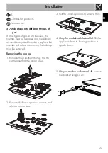 Предварительный просмотр 25 страницы Smeg PX175LAU User Manual