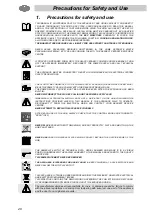 Preview for 2 page of Smeg PX7502 Instructions Manual