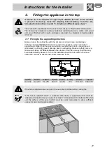 Preview for 3 page of Smeg PX7502 Instructions Manual