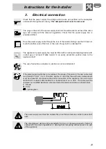 Preview for 5 page of Smeg PX7502 Instructions Manual