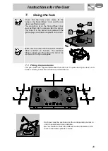 Preview for 11 page of Smeg PX7502 Instructions Manual