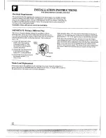 Preview for 12 page of Smeg Refrigerator SRA416TP2 Use And Care & Installation Manual