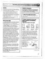 Preview for 17 page of Smeg Refrigerator SRA416TP2 Use And Care & Installation Manual