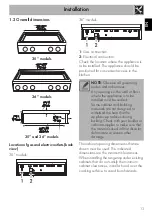 Preview for 11 page of Smeg RTU304GX Manual