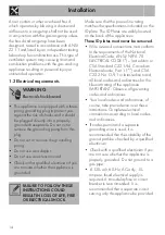 Preview for 12 page of Smeg RTU304GX Manual