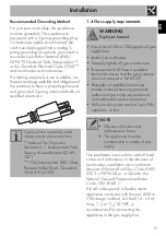 Preview for 13 page of Smeg RTU304GX Manual