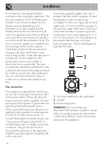 Preview for 14 page of Smeg RTU304GX Manual