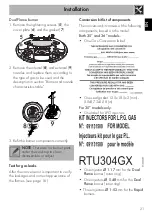 Preview for 19 page of Smeg RTU304GX Manual