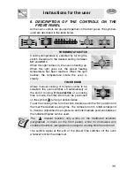 Предварительный просмотр 6 страницы Smeg S200/1 Instruction Manual