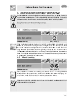 Предварительный просмотр 14 страницы Smeg S200/1 Instruction Manual