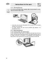 Предварительный просмотр 27 страницы Smeg S200/1 Instruction Manual