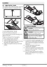 Preview for 10 page of Smeg S20STRP6 Instruction Manual