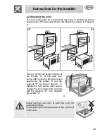 Предварительный просмотр 5 страницы Smeg S20XMF Instruction Manual