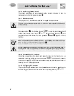 Предварительный просмотр 10 страницы Smeg S20XMF Instruction Manual