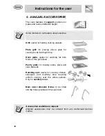 Предварительный просмотр 12 страницы Smeg S20XMF Instruction Manual