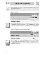 Предварительный просмотр 14 страницы Smeg S20XMF Instruction Manual