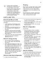 Preview for 21 page of Smeg S3C100P1 User Manual