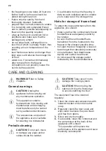 Preview for 22 page of Smeg S3C100P1 User Manual