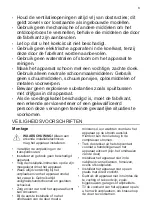 Preview for 3 page of Smeg S3F0922P User Manual